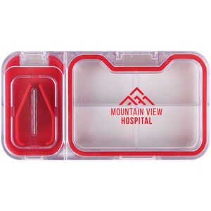 Positive Promotions 75 Pill Cutter & Storage Boxes - One-Color Personalization Available