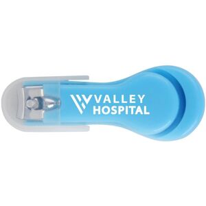 Positive Promotions 150 Travel Size Nail Clips - One-Color Personalization Available