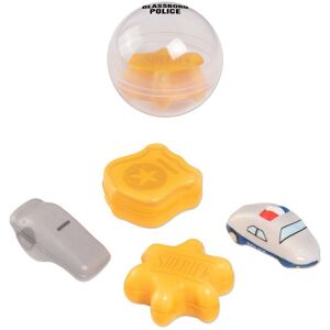 Positive Promotions 150 Police Safety Squishy Shapes Sets - One-Color Personalization Available