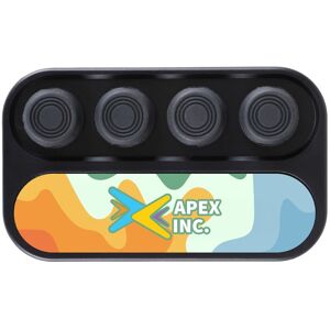 Positive Promotions 50 Recycled Wire Frame Magnetic Desktop Cable Organizers - Full-Color Personalization Available