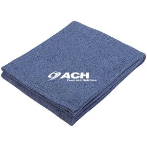 Positive Promotions 48 Heathered Fleece Blankets - Personalization Available