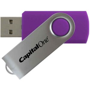 Positive Promotions 50 Swivel Flash Drive 8GB - Personalization Available