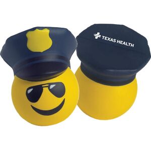 Positive Promotions 150 Police Officer Emoji Stress Relievers - Personalization Available
