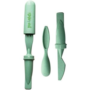 Positive Promotions 100 Wheat Straw Utensil Sets - Personalization Available