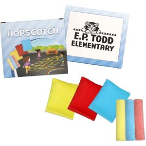 Positive Promotions 150 Hopscotch Chalk Sets - Personalization Available