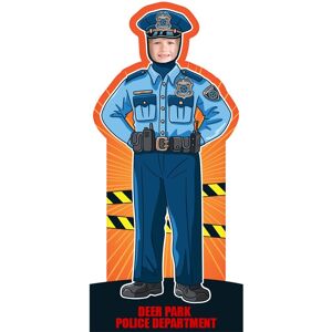Positive Promotions Police Officer Photo Prop - Personalization Available
