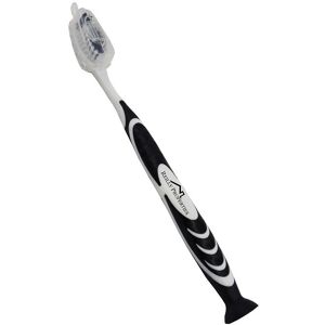 Positive Promotions 150 Stand Up Suction Toothbrush With Tongue Scraper-Personalization available