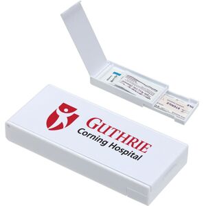 Positive Promotions 100 Quick Slide Mini First Aid Kit-Personalization Available