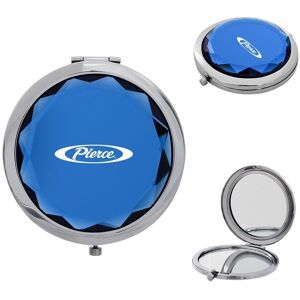 Positive Promotions 100 Jeweled Compact Mirror- Personalization Available