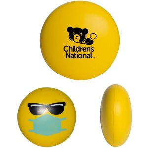 Positive Promotions 150 Cool PPE Emoji Stress Reliever- Personalization Available