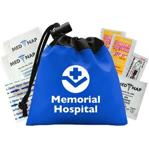Positive Promotions 150 Cinch Tote Sun Safety Kits - Personalization Available