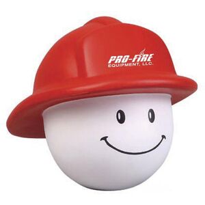 Positive Promotions 50 Fireman Mad Cap Stress Relievers - Personalization Available