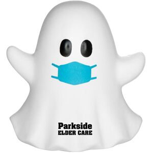 Positive Promotions 150 Ghost Wearing PPE Mask Stress Relievers - Personalization Available