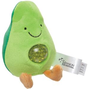 Positive Promotions 50 Avocado Stress Busters Plush & Gel Squeeze Toy - Personalization Available