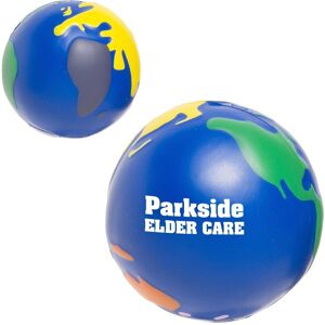 Positive Promotions 75 Multi-Color Earth Stress Relievers - Personalization Available