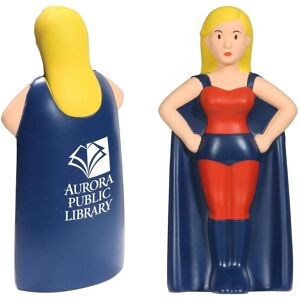 Positive Promotions 50 Super Heroine Stress Relievers - Personalization Available