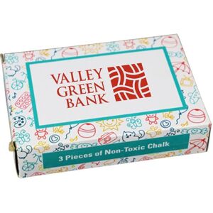 Positive Promotions 250 Sidewalk Chalk 3 Packs - Personalization Available