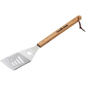 Positive Promotions 75 Multi-Function Bamboo BBQ Spatula - Personalization Available