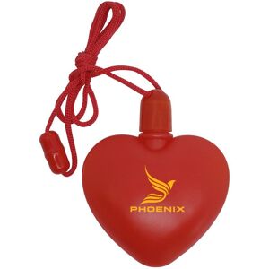 Positive Promotions 100 Heart-Shaped Bubbles With Breakaway Cord - Personalization Available