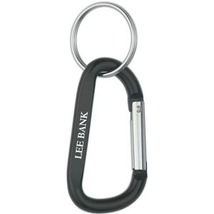 Positive Promotions 300 8MM Carabiner With Split Rings - Personalization Available
