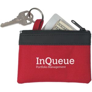 Positive Promotions 250 Solid Zippered Coin Pouches - Personalization Available