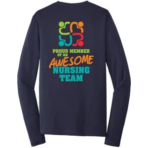 Positive Promotions 18 Proud Member Of An Awesome Team Long Sleeves T-Shirt - Personalization Available