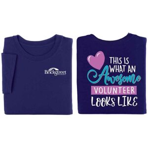 Positive Promotions 18 This Is What An Awesome Volunteer Looks Like 2-Sided Shirts - Personalization Available
