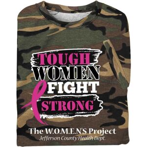 Positive Promotions 18 Tough Women Fight Strong Awareness Shirts - Personalization Available