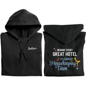 Positive Promotions 12 Behind Every Great Hotel Is a Great Housekeeping Team Gildan® Unisex Heavy Blend? Pullover Hooded Shirts - Silkscreened Personalization Available