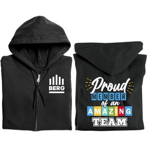Positive Promotions 12 Proud Member of an Awesome Team Gildan® Unisex Heavy Blend? Full-Zip Hooded Shirts - Silkscreened Personalization Available