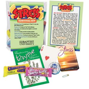 Positive Promotions 100 Stress Survival Kits - Personalization Available