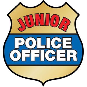 Positive Promotions Junior Police Officer Temporary Tattoo - Pack of 100