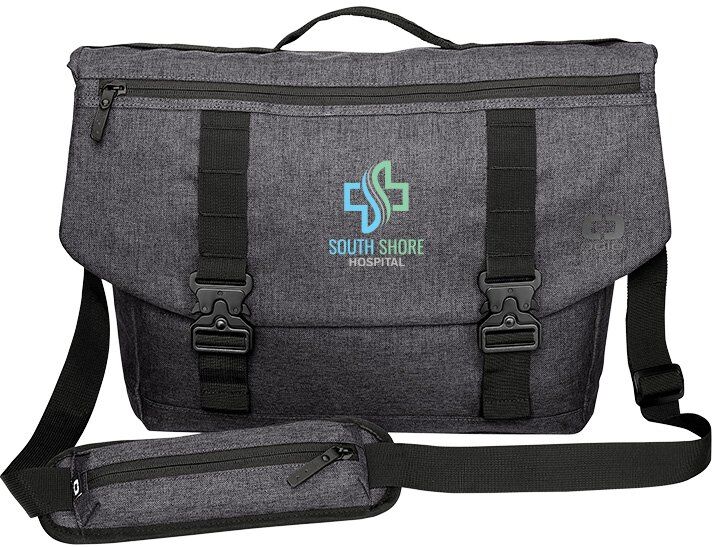 Positive Promotions 3 OGIO® Command 15" Computer/Laptop Messenger Bags with Trolley Strap - Embroidered Personalization Available