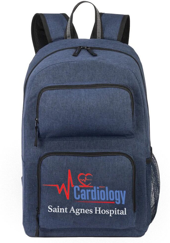 Positive Promotions 15 Healthcare Team Pride Navy Hudson 15" Computer/Laptop Packs - Full-Color Personalization Available