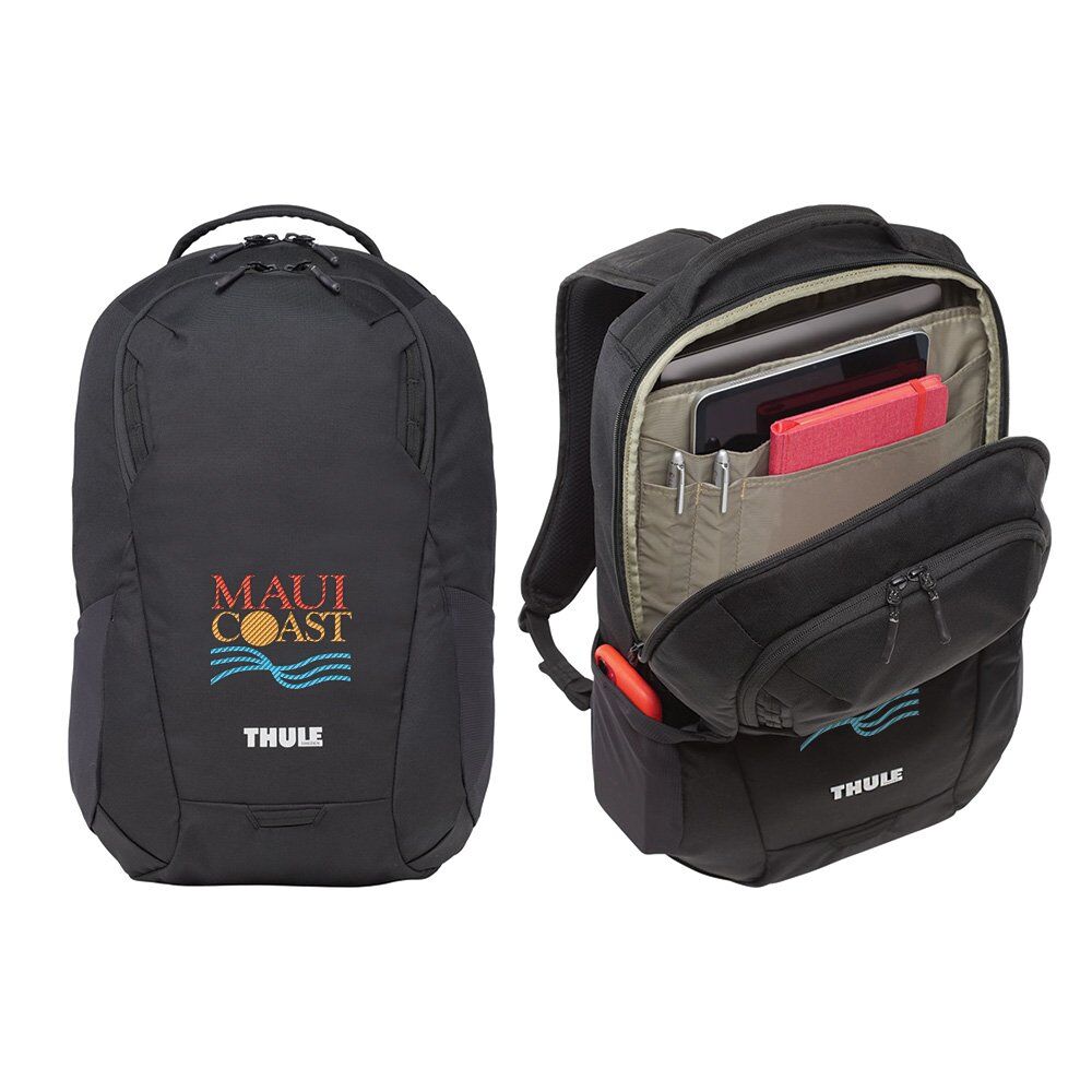 Positive Promotions 6 Thule® Recycled Lumion 15" Computer/Laptop Packs - Embroidered Personalization Available