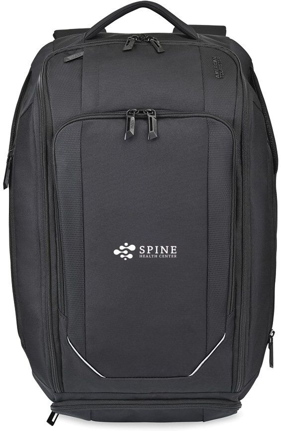 Positive Promotions 6 American Tourister Zoom Turbo Convertible 16" Computer/Laptop Packs - One-Color Personalization Available