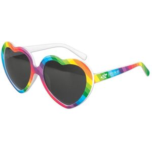 Positive Promotions 150 Rainbow Pride Heart Sunglasses - Personalization Available