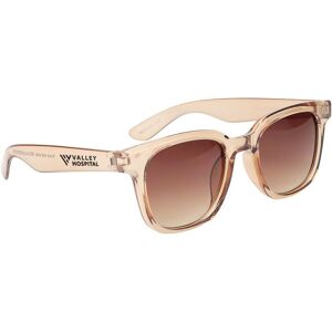 Positive Promotions 100 Robby Recycled Translucent Frame Sunglasses UV400 - One-Color Personalization Available