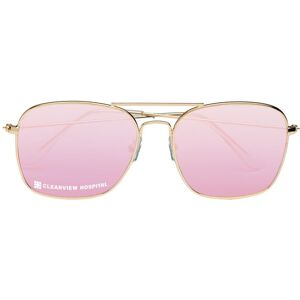 Positive Promotions 100 Mirrored Aviator Sunglasses UV400 - One-Color Personalization Available