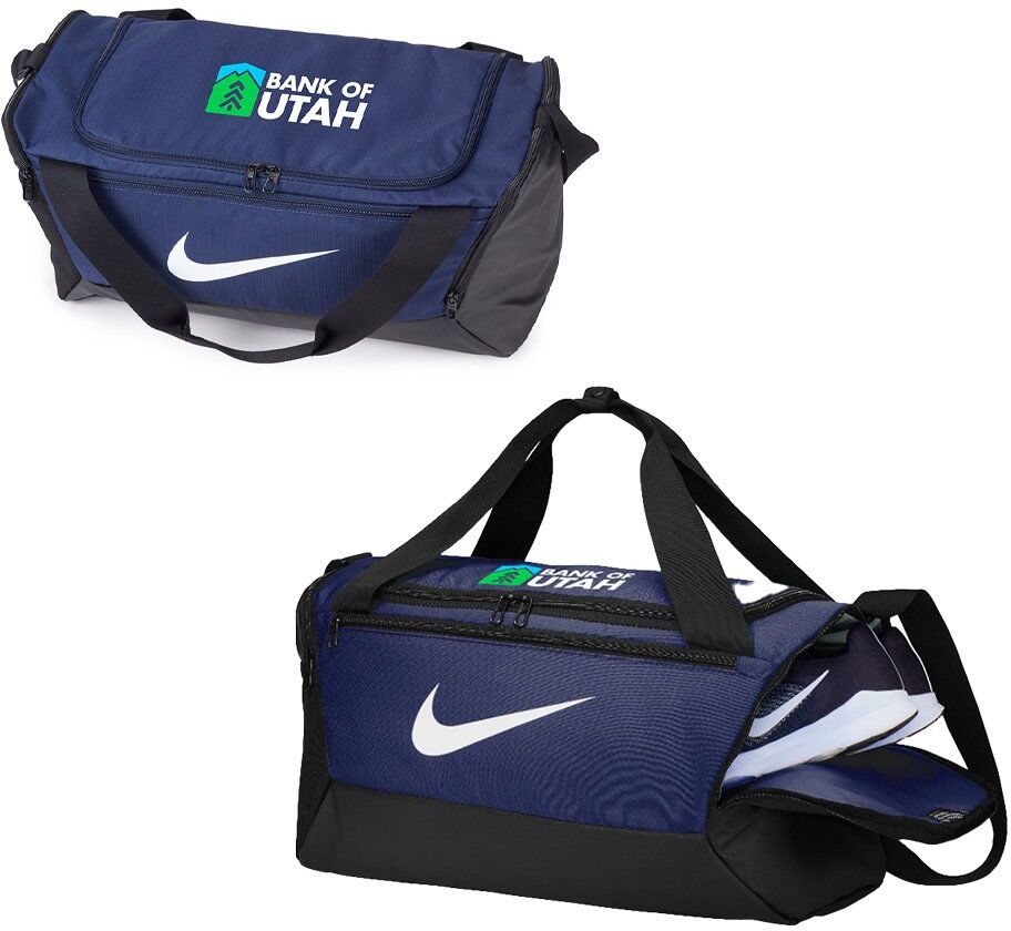 Positive Promotions 3 Nike® On-The-Go Duffel Bags - Embroidered Personalization Available