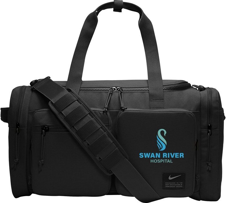 Positive Promotions 2 Nike® Utility Duffel Bags - Embroidered Personalization Available