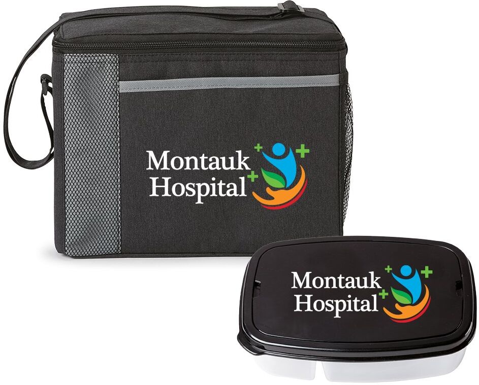 Positive Promotions 35 Lunch/Cooler Bag & Food Container Gift Sets - Personalization Available