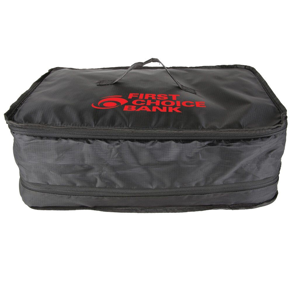 Positive Promotions 25 Collapsible Luggage Bags - Personalization Available