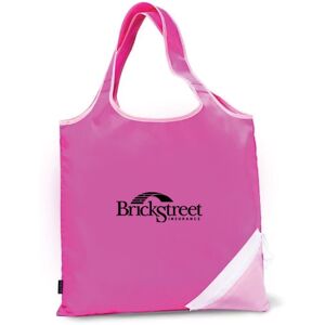 Positive Promotions 75 Latitudes Packable Shopper Bags - Personalization Available