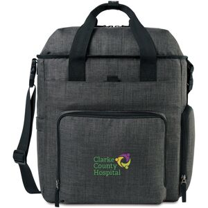 Positive Promotions 12 Ryder Recycled Carryall Diaper Bag Totes - Embroidered Personalization Available