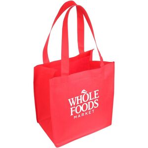 Positive Promotions 100 Eco Reusable Tote Shopping Bags - Personalization Available