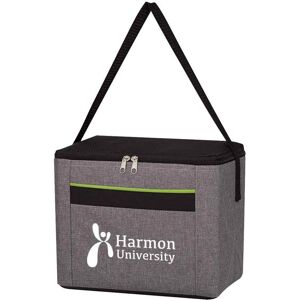 Positive Promotions 100 Heathered Kooler Bags - Personalization Available