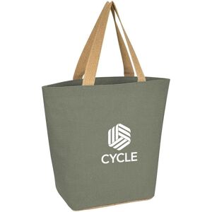 Positive Promotions 50 Marketplace Jute Tote Bags - Personalization Available