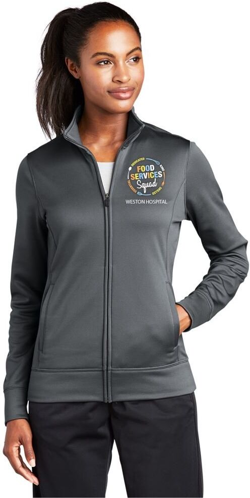 Positive Promotions 3 Food & Nutrition Services Sport-Tek® Women's All-Season Lightweight Wicking Fleeces Full-Zip Jacket - Embroidered Personalization Available