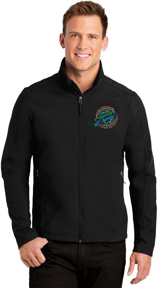 Positive Promotions 6 Healthcare Team Pride Port Authority® Men's Core Soft-Shell Jackets - Embroidered Personalization Available